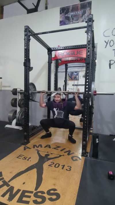154lb/70kg neck squat