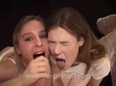 Heather Surprise Cumshots Her Friend