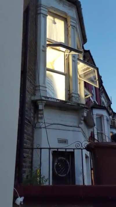 Before you move to a new house you have to check your neighbours. They do this almost everyday. Including weekends. It's a sinagog.