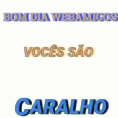 Bom dia webamigos 👍