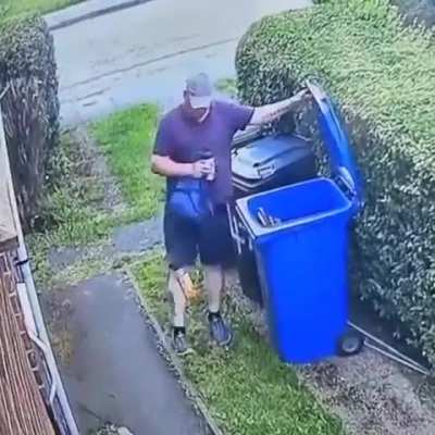 This was captured on camera, no one would ever believe him