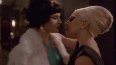 Alexandra Daddario and Lady Gaga.