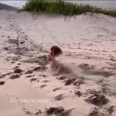 HMC while I imitate tumbleweed