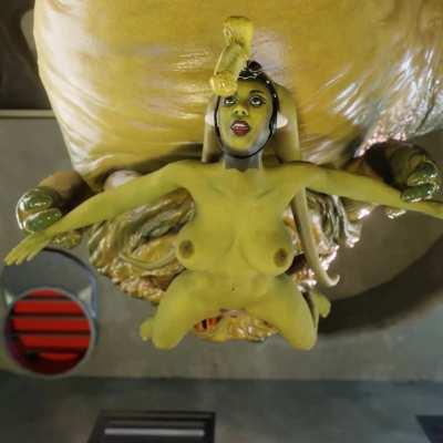 The Twi'lek Slave Oola gets relished by Jabba (PN34)
