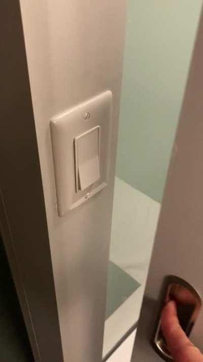 Out of all the places to put the switch...