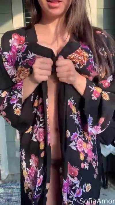 getting naked on my balcony has become the norm during quarantine (OC)