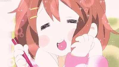 Hirasawa Yui’s lovable babyface [K-On]