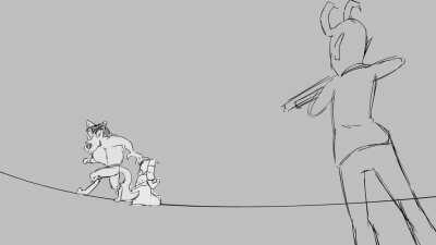 I just wanted to flex in Storyboard Pro to one of my favorite Ghost songs for fun.