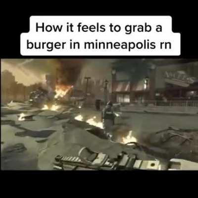 Better have been a good ass burger