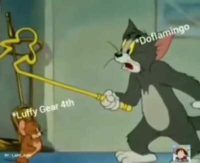 Luffy Vs Doflamingo Ft. Tom & Jerry