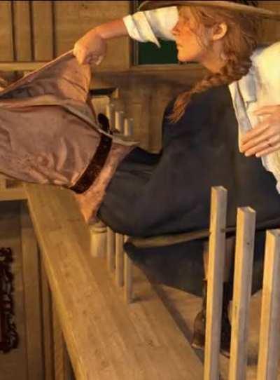 Sadie and Abigail have a bar sexy bar fight