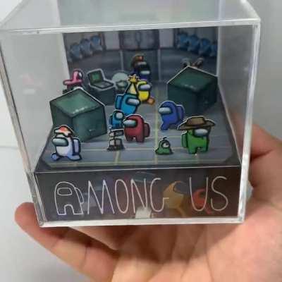 Among Us Loading Room Diorama