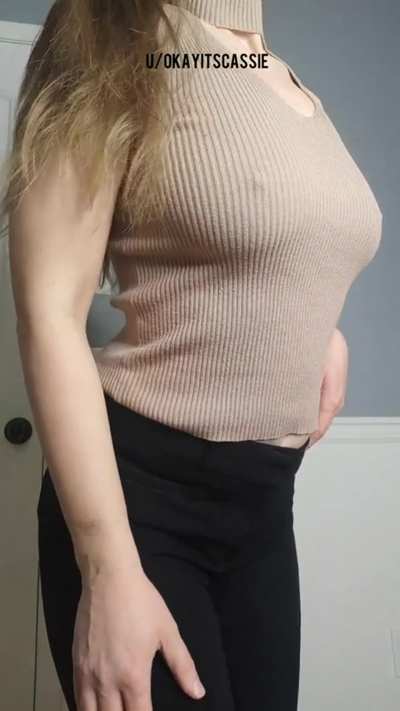 Sometimes my nipples get this hard when I'm out shopping.