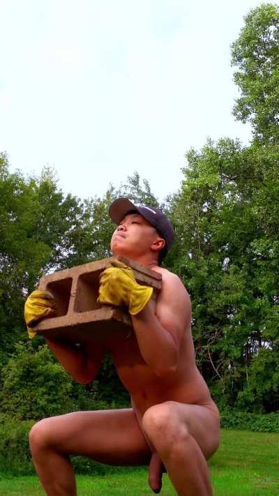 Full body workout in nature [m]