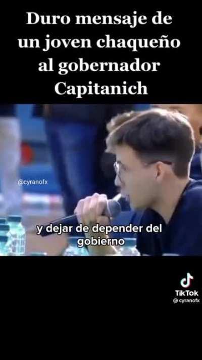 Mensaje al gobernador de un joven. que opinan?