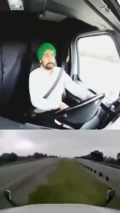 Don't fall Asleep, He was Lucky