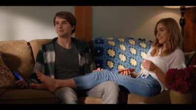 Sarah Dugdale showing her great feet