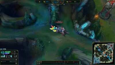 Always heart-warming to see the jungler and ADC working together to farm faster