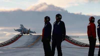 Russian Carrier Operations Syria, circa 2016