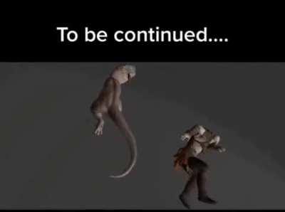 An odd fight has begun 