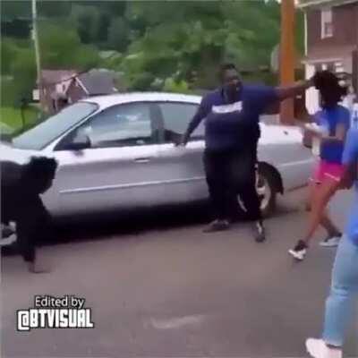 Big girl wasn't having it