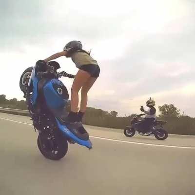 Motorbike athletics
