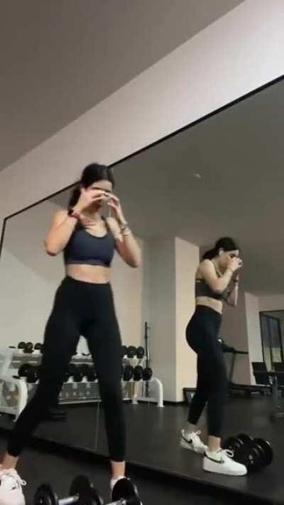 To record a workout
