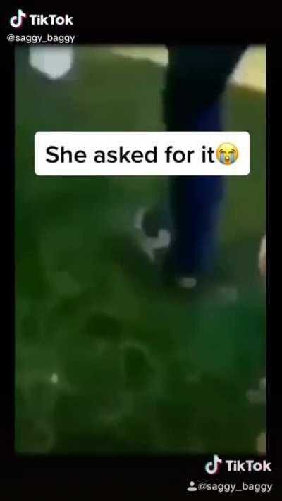she did ask for it tho (ignore that it's a tiktok)