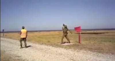 Firm footing and tight hold are golden rules