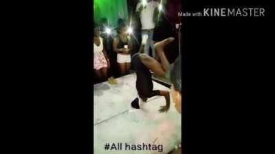 Some moves you really need to practice before you try them while drunk