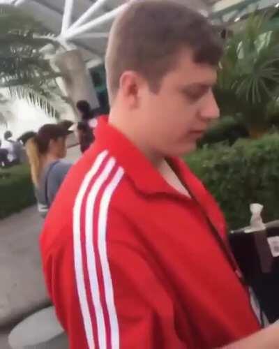 when the FBI catch you avoiding taxes and you try to disimulate