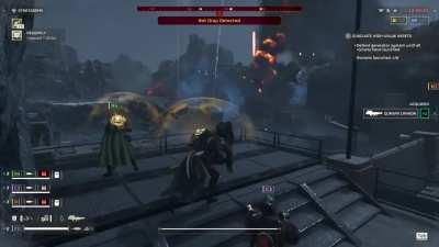 Protip for holding a position: Treat the Quasar like an EAT.