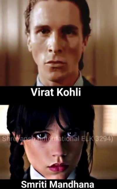 Player wearing jersey no 18 plays the best cricket,while-