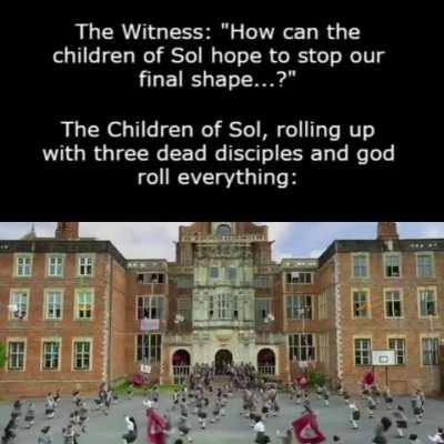 Witness these hands, bitch