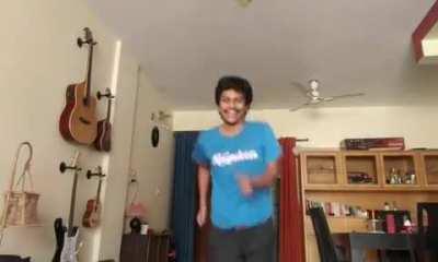 My brother spreading smiles, day 15 of quarantine.