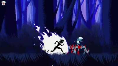 Was working on my game while listening to Woodkid, ended up making this...