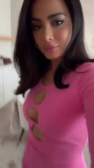 Hot Pink Dress 2
