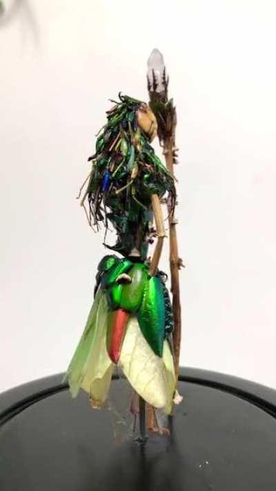 I make characters out of insect parts, can you spot them all?