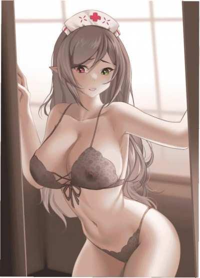 Elf nurse invites you for a healing massage [WANDERER]