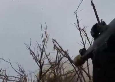 russian getting. dropped from within trench