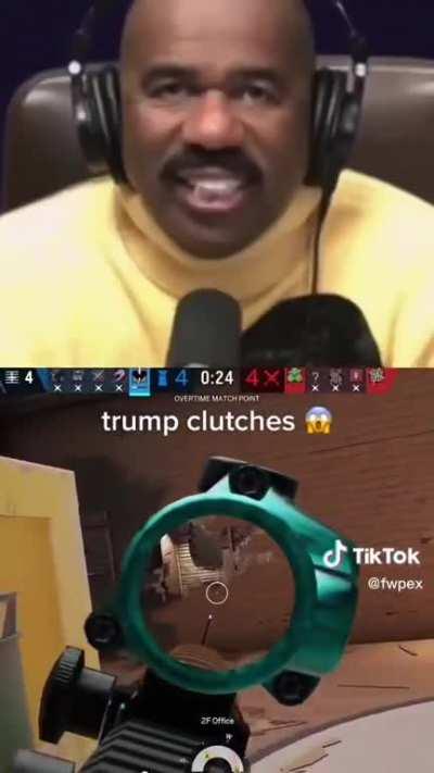 Presidents and Steve Harvey playing siege???