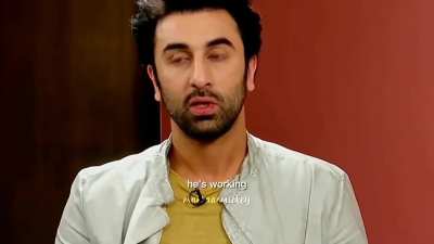 The hatred toward Ranbir feels so forced, I wish more people realised what a gem of a person he is !