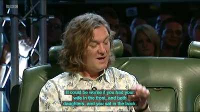 James May accidentally tells a joke