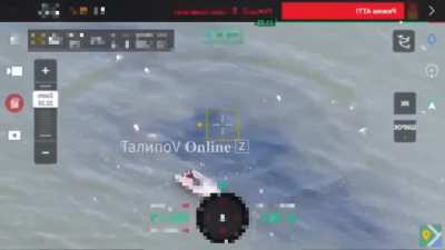 Russian drone and artillery target a Ukrainian boat trying to cross the Dnipro River