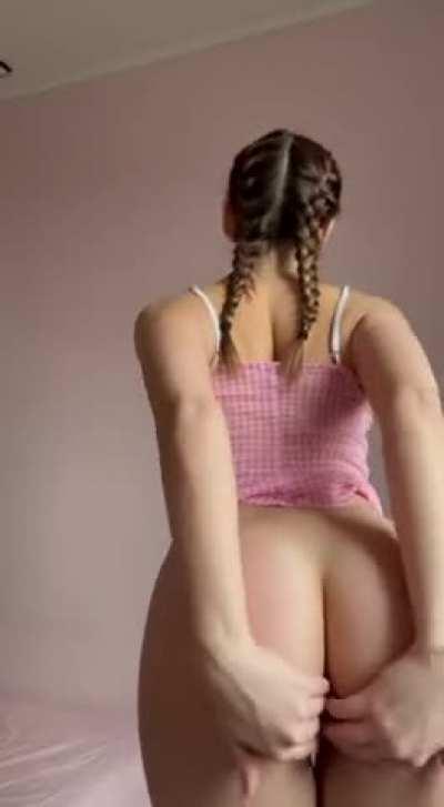 Would you lick this cute ass?