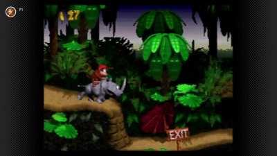 Donkey Kong Country - secret 6 lives balloon