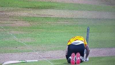 Cricket can hurt sometimes!