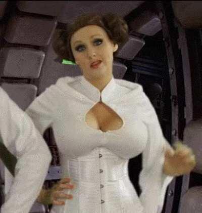 Leia Angie Shrug