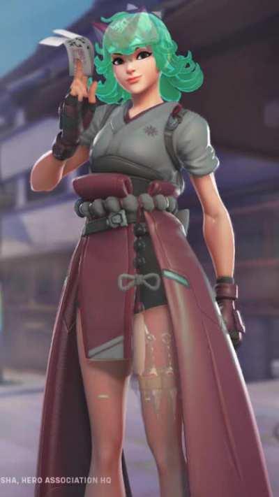 That is how i feel to Kiroko new skin...