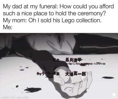 Don't touch my legos